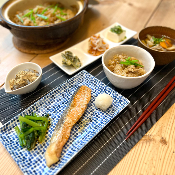 秋のほっこり田舎おうちごはん