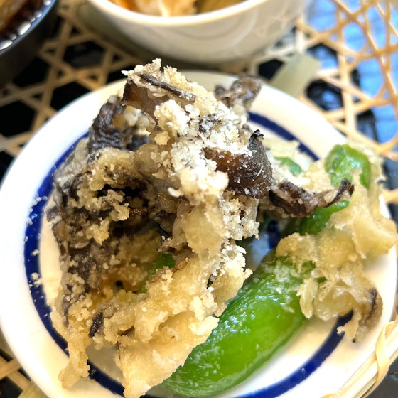 舞茸のチーズフリット