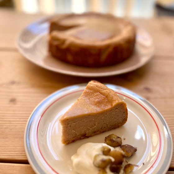 マロンチーズケーキ
