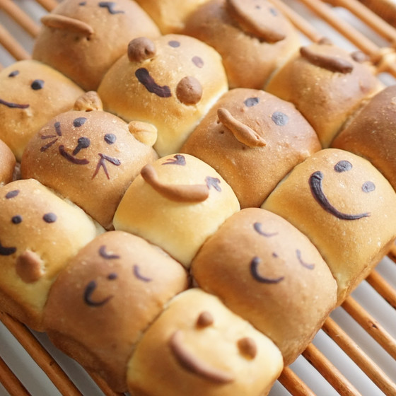 Happy!ロシアンちぎりパン