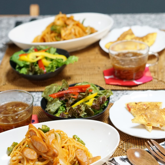 パスタの定番ナポリタン♪