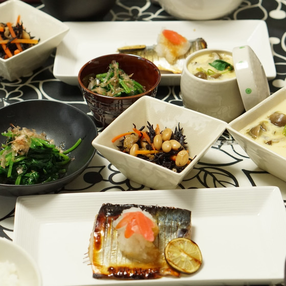 秋の味覚たっぷりの和食レッスン！