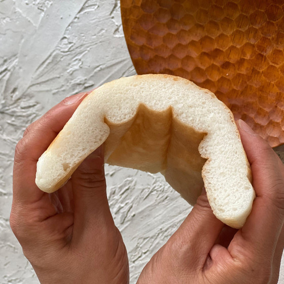 こんなにふわふわに焼けます