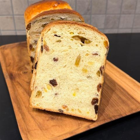 【限定1名】柚子レーズン食パン