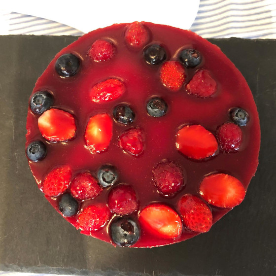 フランボワーズムースケーキレッスン