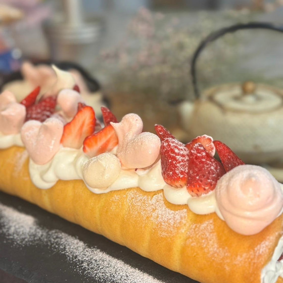 【限定】お友達と2人以上(*^_^*)季節のロールケーキレッスン