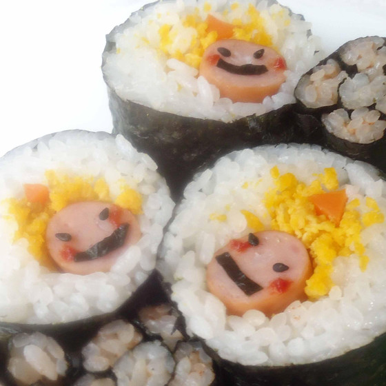 節分の恵方巻