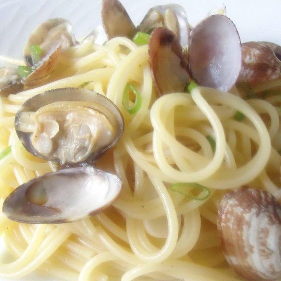 ボンゴレ冷製パスタ