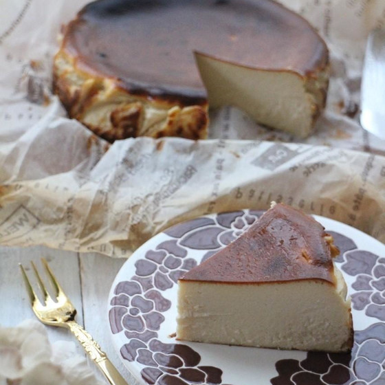 【秋のスイーツレッスン①】バスク風チーズケーキ