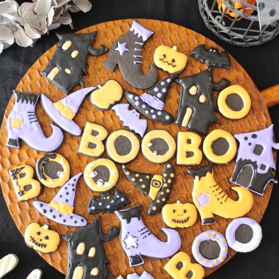【卒業生向け】ハロウィンのアイシングクッキーレッスン