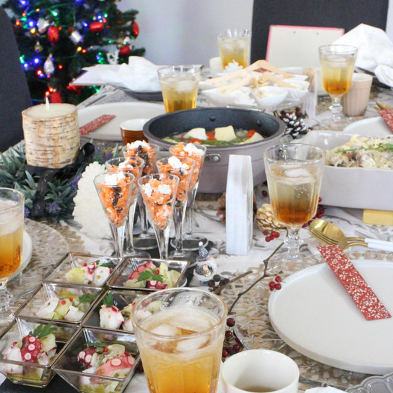 時短でできるカジュアルなおもてなし料理＜クリスマステーブル＞