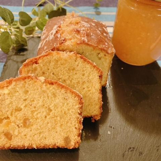しょうがのパウンドケーキ＆ブルーベリーのパルフェ