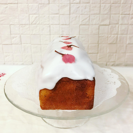 ① 桜あんと米粉のパウンドケーキのクラス