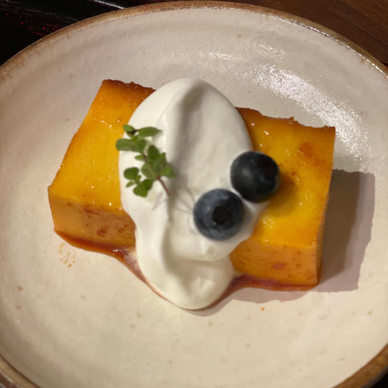 ★7月のお菓子『焼きプリン』