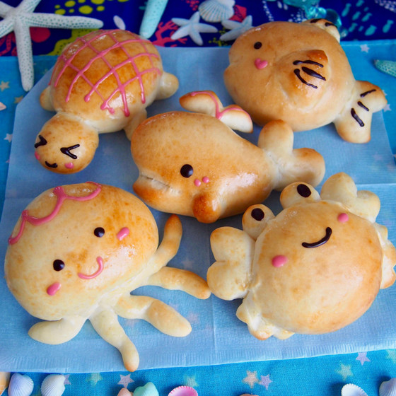 親子レッスン 子どもレッスン　海のいきものを作ろう♪