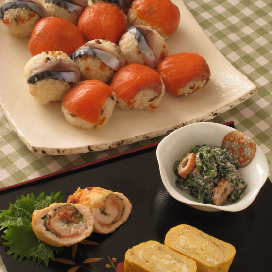 日本のごはん：　春のおもてなし