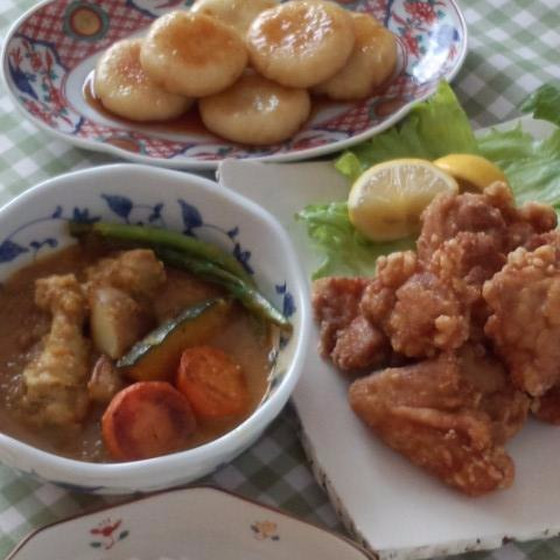 日本のごはん：　北海道のごはん