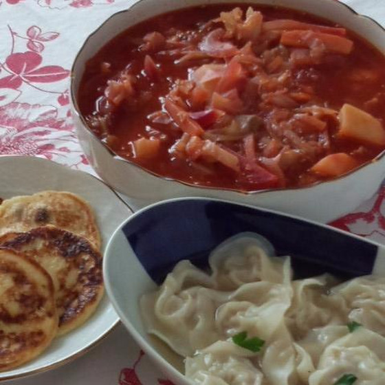 世界のごはん：　ウクライナ料理