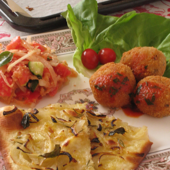 世界のごはん：　イタリア料理