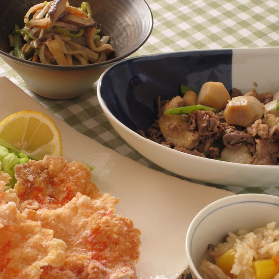 日本のごはん １０月