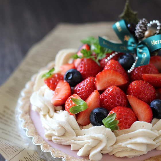 Rawクリスマスケーキレッスン