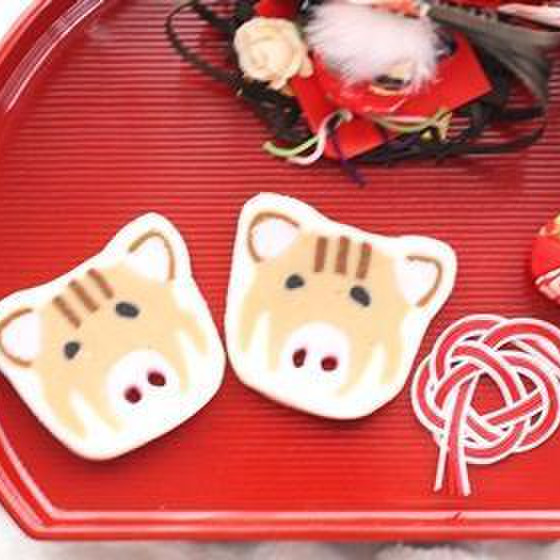 【リクエスト】イノシシちゃんのデコもち