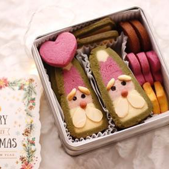 【オンライン】クリスマスクッキー缶♡サンタさんのくむクッキー