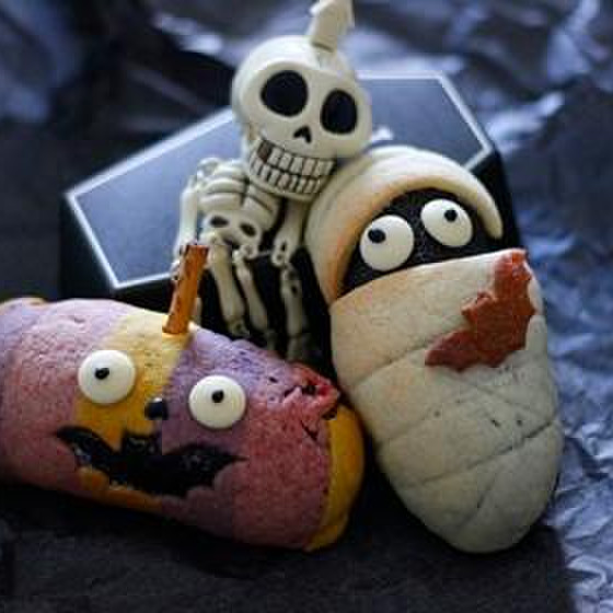 メロンパンでハロウィン：メロンパンdeコッタ