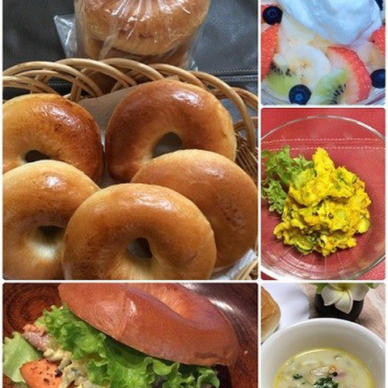 リクエストレッスン（ベーグルサンド）