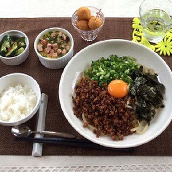 リクエストレッスン（手打ち中華で台湾まぜそば）