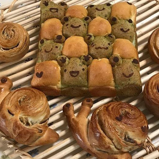 2色の野菜ちぎりパン＆ぐるぐるメープル<瀬戸教室開催＞
