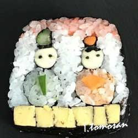 飾り巻き寿司 　めおと雛　＜長久手教室開催＞