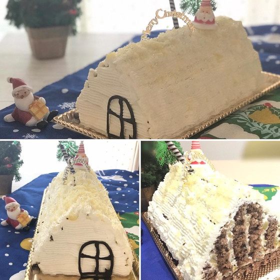 【クリスマスケーキ】マロンたっぷり！ケーキのおうち