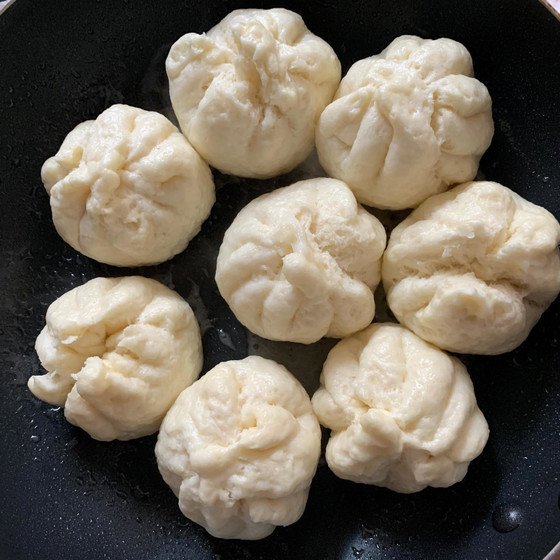 ままごとキッズ　所沢　肉まんとごま団子　他