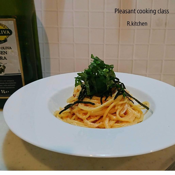 大人気！明太子クリームパスタ&鰯の香草焼きレッスン