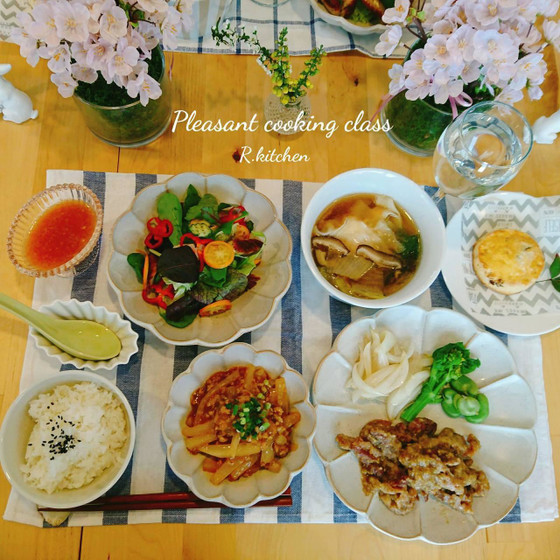 ご飯がすすむ豚肉のゴマ味噌焼き＆大根の麻婆風餡かけレッスン