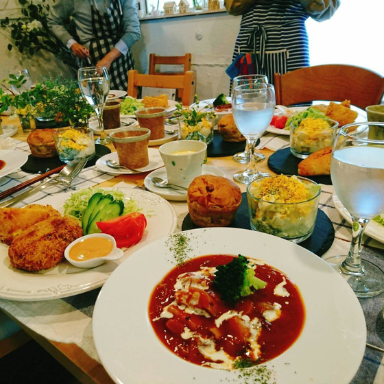 ２種類のコロッケ＆ソースから作るビーフシチューレッスン