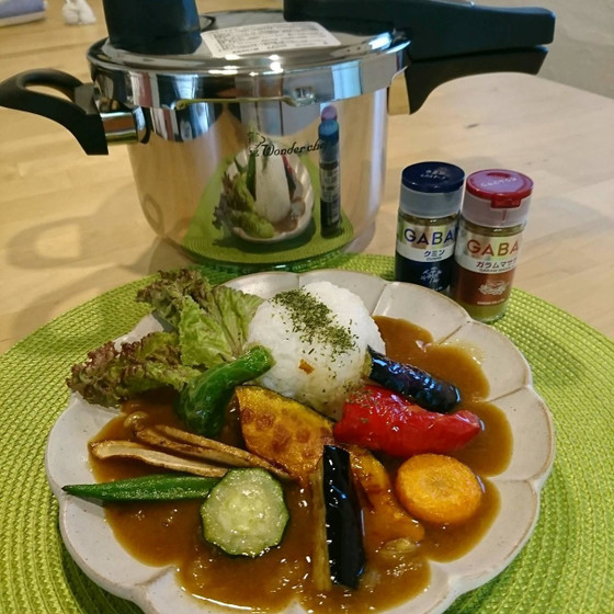 圧力鍋で作る夏野菜カレーレッスン