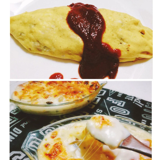 グラタン＆肉汁で絡めるオムレツ　覚えてほしい洋食レッスン
