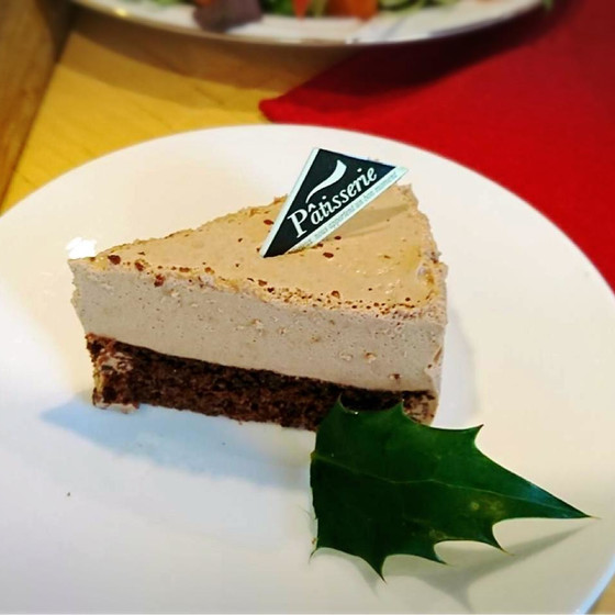 Xmas二層の濃厚チョコムースケーキ１ホール持ち帰りレッスン