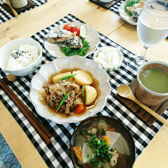 大人気新じゃが新玉の肉じゃが＆鯖の竜田揚げ春の和食レッスン