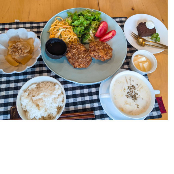ビギナーズレッスンⅡ春キャベツのザクザクメンチカツ＆スパゲティサラダ＆大根とシーチキンの甘辛煮他豪華レッスン