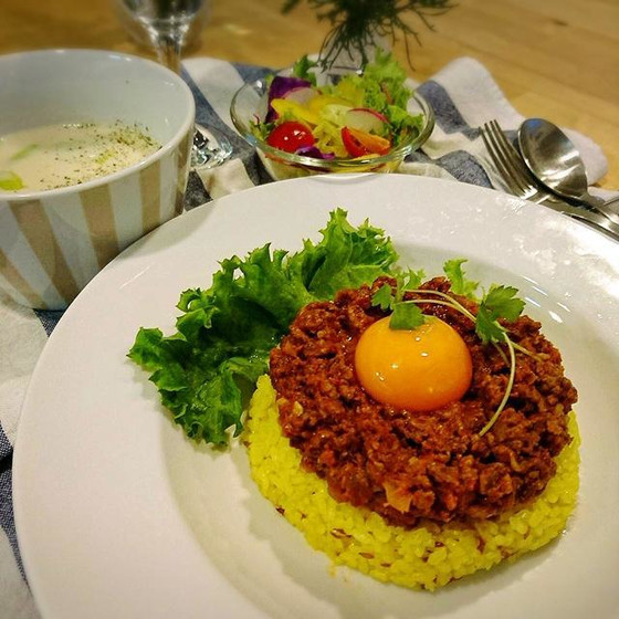 圧力鍋でキーマカレー&いきなり団子持帰レッスン