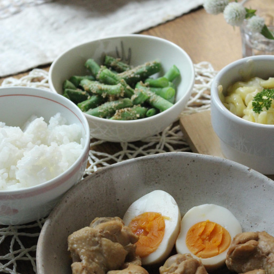 【オンラインレッスン】今日の晩ご飯は鶏のさっぱり煮だよ
