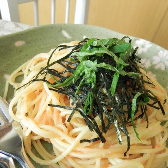 【オンラインレッスン】お手軽パスタランチ　たらこスパゲッティ