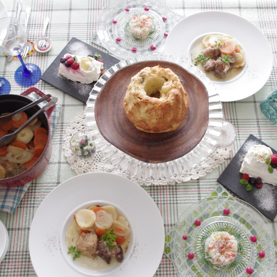 クリスマスレッスン　～アルザス料理～　(12/1～30)