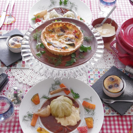初夏のおもてなし料理　キッシュ講座～リムーザン地方料理～