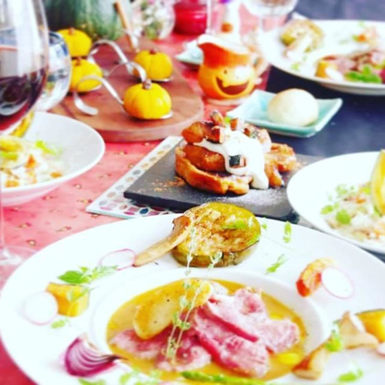 かぼちゃたっぷり！ハロウィン料理　～ノルマンディー～