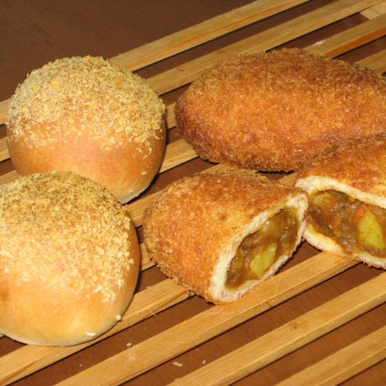 10月メニュー　カレーパン（上級レベル）
