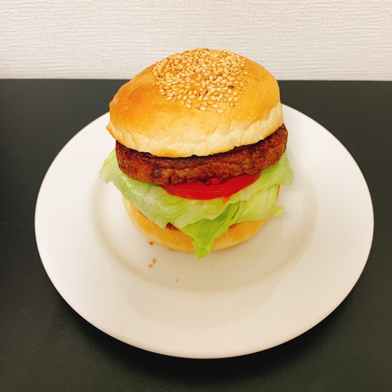 8月のレッスン①【ハンバーガー】